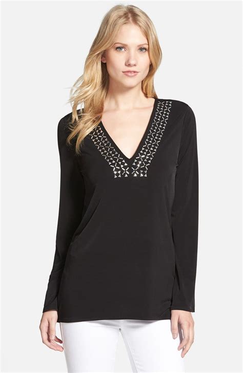 michael kors tunic tops